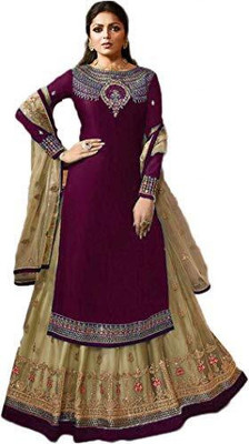 Amit Georgette Embroidered Salwar Suit Material