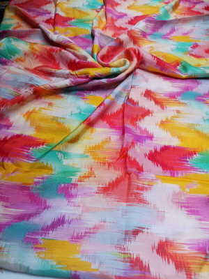 HARIOM FASHION Muslin Printed Kurta Fabric