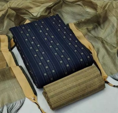 Apnisha Pure Cotton Embroidered Salwar Suit Material