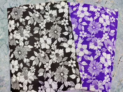 ADAN Cotton Blend Floral Print Salwar Suit Material