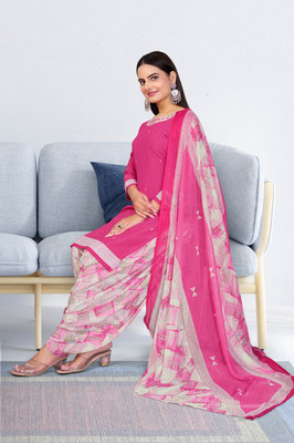 SEWDHAGA Printed Kurta, Salwar & Dupatta Set