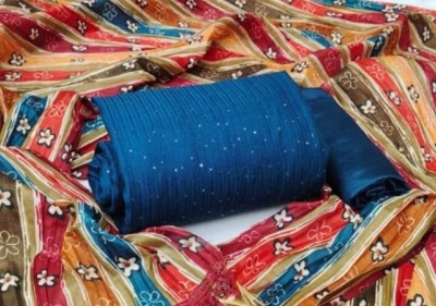 Julee Chanderi Embroidered Salwar Suit Material