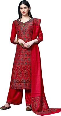 HouseOfCommon Wool Self Design Kurta & Palazzo Material