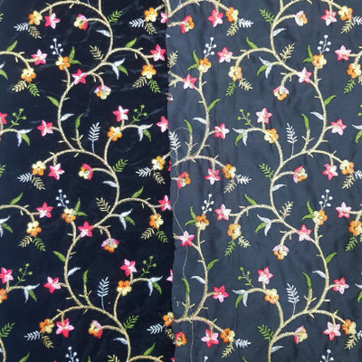 Seg Velvet Embellished Multi-purpose Fabric