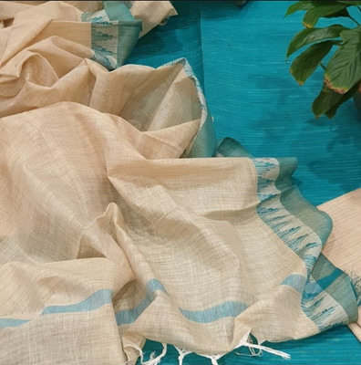 Aamir Fashion Textile Dupion Silk Self Design, Striped Salwar Suit Material