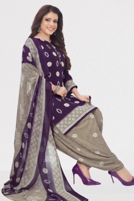 THIRA Crepe Printed Salwar Suit Material