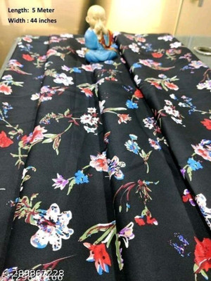 HouseOfCommon Crepe Printed Kurta & Palazzo Material