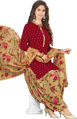 Ananya Fab Crepe Printed Salwar Suit Material