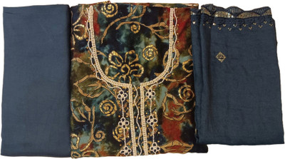 PEHNAVA PALACE Cotton Silk Embroidered Salwar Suit Material
