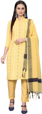 Aika Pure Cotton Striped Salwar Suit Material