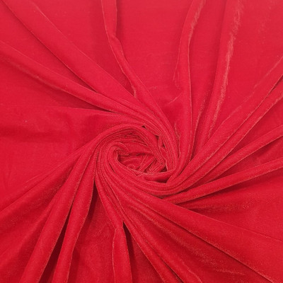 FabricMart Velvet Solid Multi-purpose Fabric