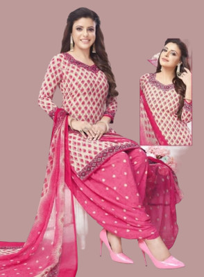 HONEYFASHION SURAT Crepe Printed Salwar Suit Material