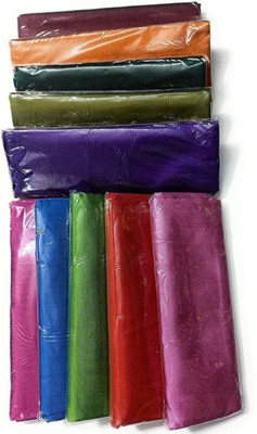 A COTTONS Silk Blend Solid Blouse Material