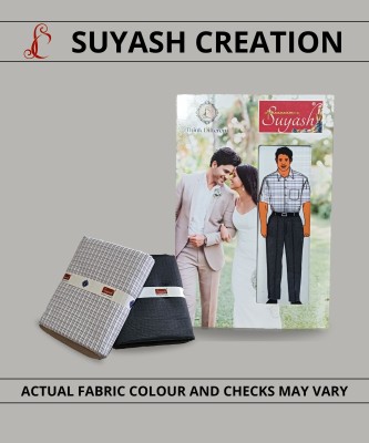 Suyash Creation Polycotton Solid Shirt & Trouser Fabric