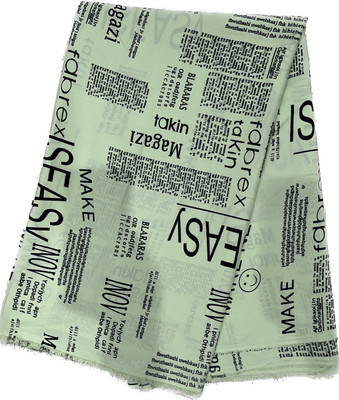 STUTI TRENDS Crepe Printed Multipurpose Running Fabric