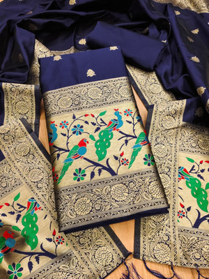 HouseOfCommon Cotton Silk Printed Salwar Suit Material