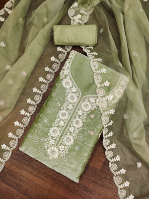 Kimisha Chiffon Embroidered Salwar Suit Material