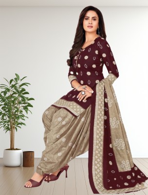 Shree Sarvottam Fashion Crepe Printed Salwar Suit Material