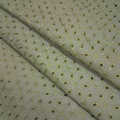 STUDIO LCX Pure Cotton Embroidered Kurta Fabric