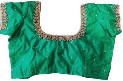 Kaf Art Silk Embellished Blouse Material