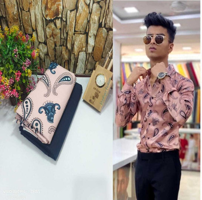 Jai Khodiyar Fashion Polycotton Printed Shirt & Trouser Fabric