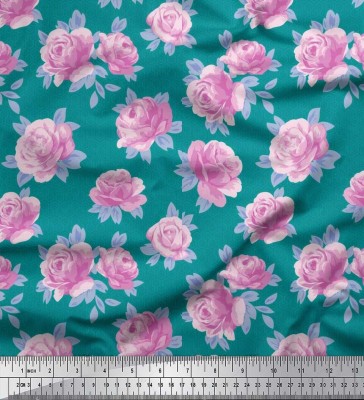 Soimoi Pure Cotton Floral Print Multi-purpose Fabric