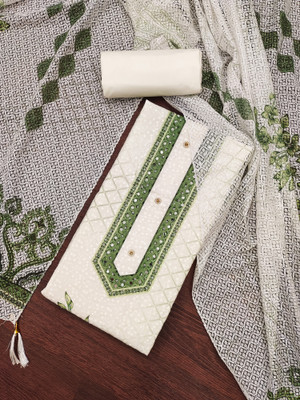 manvaa Cotton Silk Printed Salwar Suit Material
