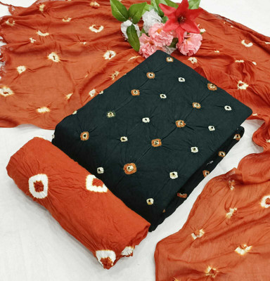 WILLMAKE Georgette Printed Salwar Suit Material