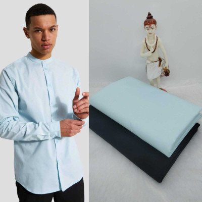 KHODIYAR FASHION Pure Cotton Solid Shirt & Trouser Fabric