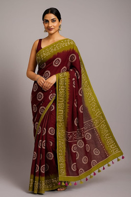 SHUB AHABAK Cotton Blend Self Design Multi-purpose Fabric