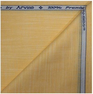 Arvind Pure Cotton Solid Shirt Fabric