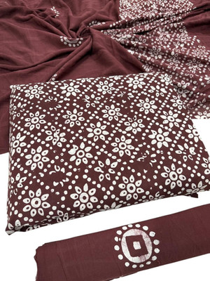 Aqsha batik Pure Cotton Printed Salwar Suit Material