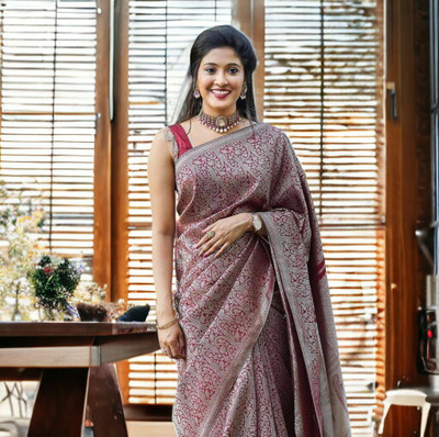 Kanjivaram Jacquard Printed Blouse Material