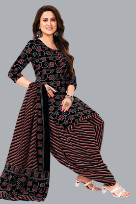 SHREE JEENMATA COLLECTION Printed Kurta, Patiala & Dupatta Set