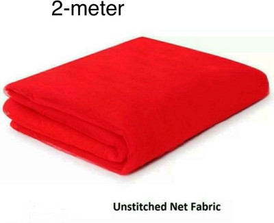 Orientxone Net/Lace Solid Multipurpose Running Fabric