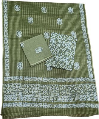 Bombay Buta Pure Cotton Printed Kurta & Churidar Material