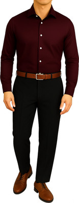 KUNDAN SULZ GWALIOR Polycotton Solid Shirt & Trouser Fabric