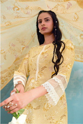 MYRAADESIGNER Pure Cotton Solid Salwar Suit Material