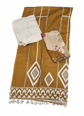 Raaha Cotton Linen Printed Salwar Suit Material