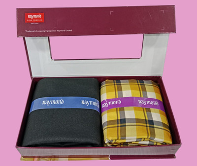 Raymond Viscose Rayon Checkered, Printed Shirt & Trouser Fabric