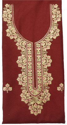 Amrit Trading Co Wool Embroidered Salwar Suit Material