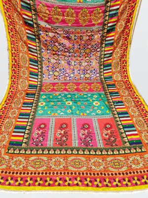 Tathastufeb Silk Blend Printed Blouse Material