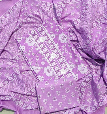 ABODH COLOURS Pure Cotton Printed Salwar Suit Material