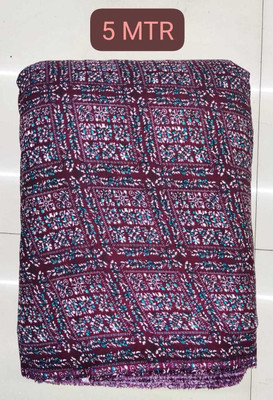 HIGHLANDING Crepe Printed Kurta Fabric