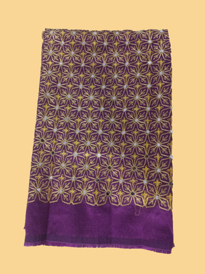 Dudheeba Textile Silk Blend Embroidered Blouse Material