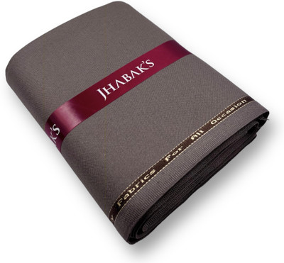 JHABAK'S Viscose Rayon Solid Trouser Fabric