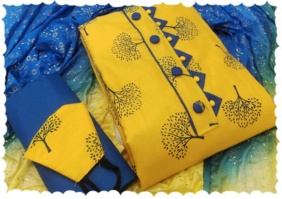 haranozy Pure Cotton Printed Salwar Suit Material