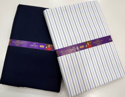 Grado Polyester Checkered Shirt & Trouser Fabric