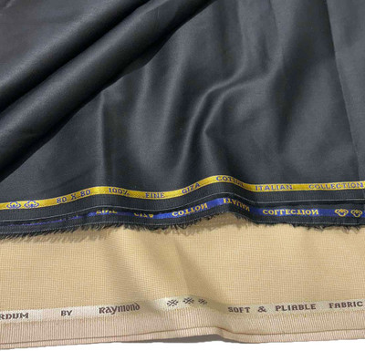 Raymond Pure Cotton Solid Shirt & Trouser Fabric