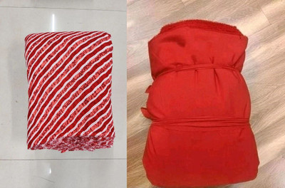 HouseOfCommon Crepe Geometric Print Salwar Suit Material